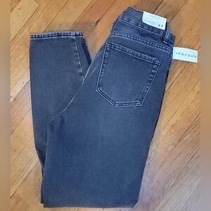 PacSun Women's Dark Gray Skinny Jeans